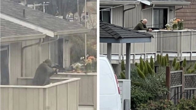 En California evacuan ciudad por hombre disparando 