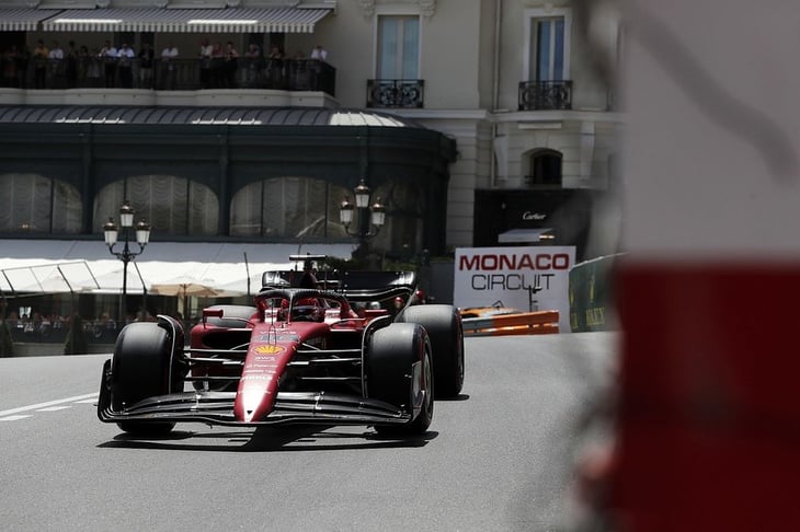 Leclerc saldrá desde la 'pole', por delante Sainz y 'Checo', en Mónaco