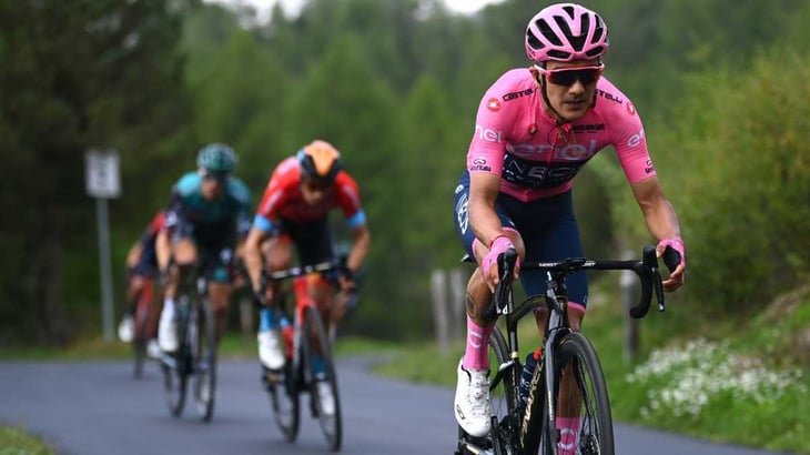 Ecuador se queda con las ganas de celebrar otro triunfo de Carapaz en el Giro