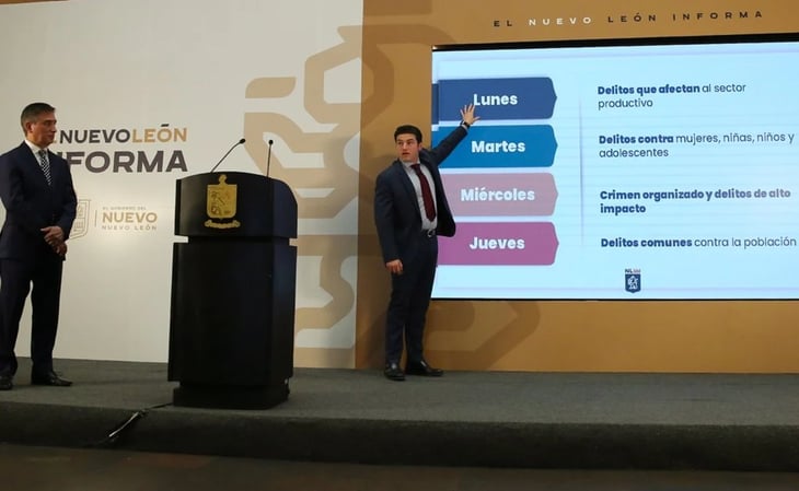 Samuel García anuncia inversión de 9 mil mdp para reforzar seguridad