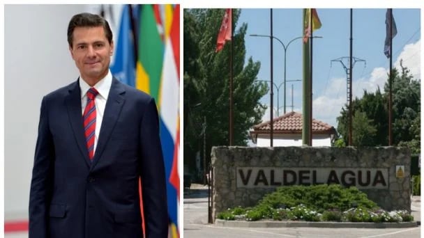 Enrique Peña Nieto y la lujosa zona donde vive en Madrid