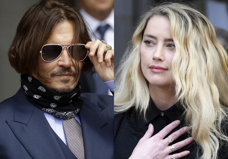 El jurado concluye que Amber Heard difamó a su ex marido Johnny Depp