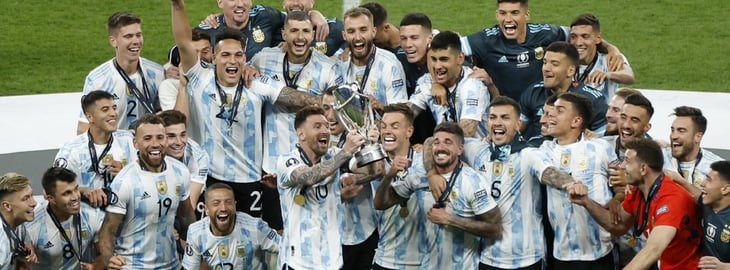 Argentina goleó a Italia y es el campeón de la Finalissima 2022