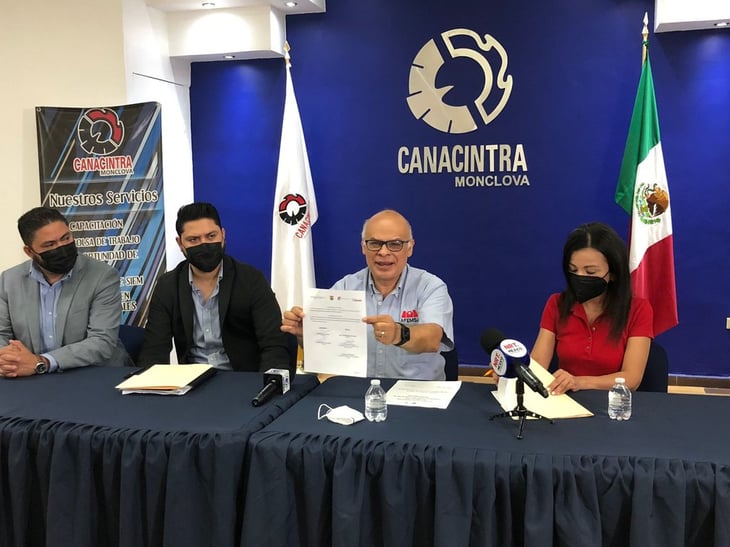 Canacintra y CBtis 36 firmaron un convenio de colaboración para alumnos en las empresas