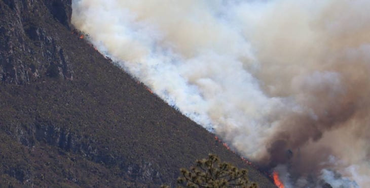 'La Muralla' víctima de nuevo incendio forestal