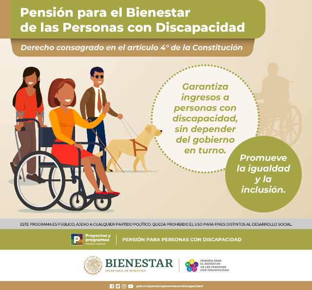 Los requisitos de pensión de Bienestar para personas con discapacidad