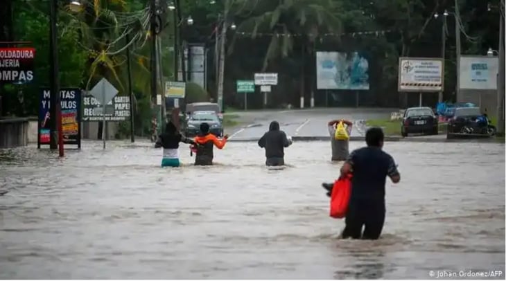 Alerta amarilla y verde en 15 de los 18 departamentos de Honduras por lluvias