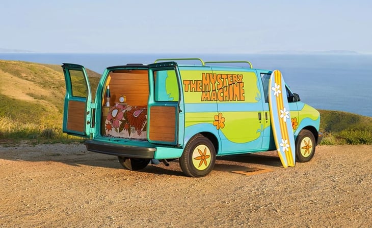 Scooby-Doo, ¿dónde estás?. Airbnb revive la nostalgia al poner en renta la Máquina del Misterio