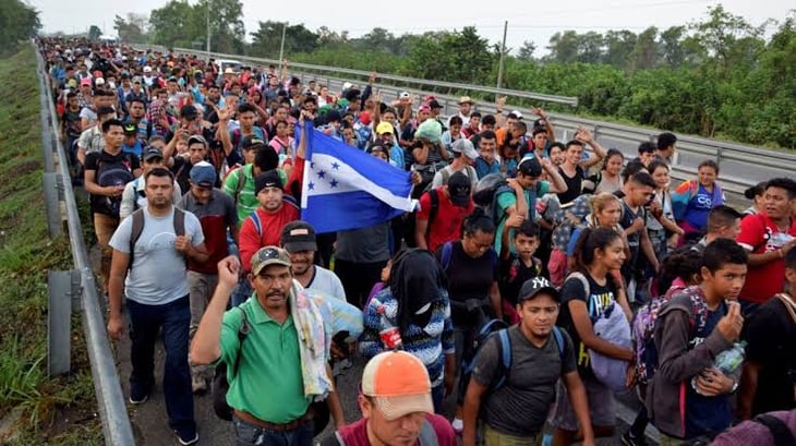 SSP: La caravana de migrantes se dirige a Coahuila
