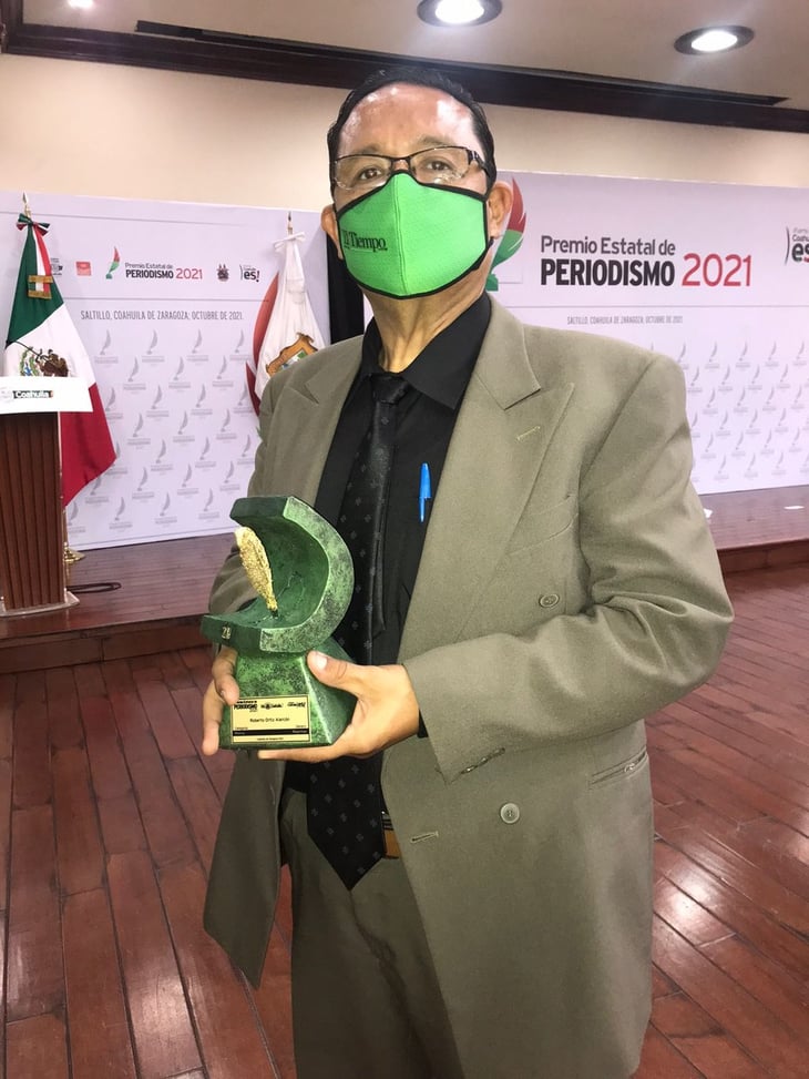 Roberto Ortiz recibirá el Premio Estatal de Periodismo 2022