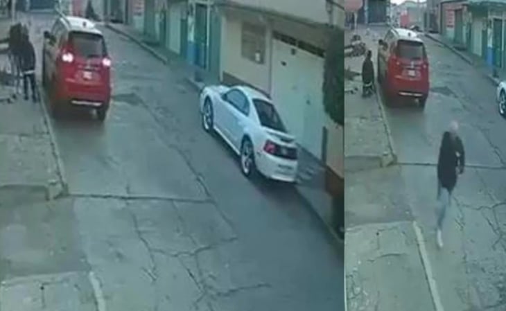 VIDEO: Roban camioneta en 30 segundos en Naucalpan