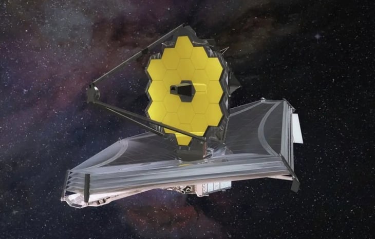 Meteorito golpea al telescopio James Webb