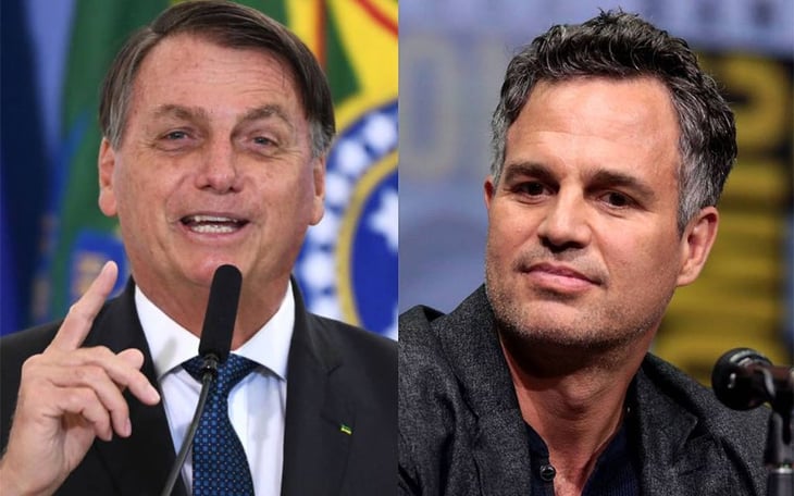 Surge polémica entre Bolsonaro y Mark Ruffalo