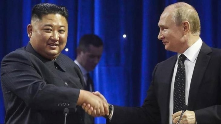 Kim Jong-un expresa pleno apoyo a Vladimir Putin