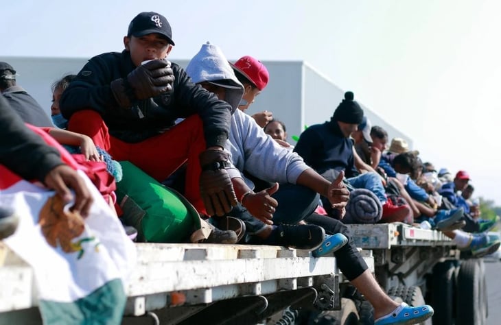 Aseguran a 59 migrantes en distintos puntos de Veracruz
