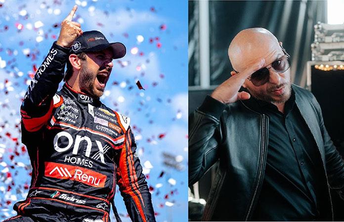 La relación entre Pitbull y el piloto mexicano de Nascar