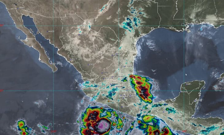 Tormenta tropical 'Blas' se localiza al sur de Michoacán