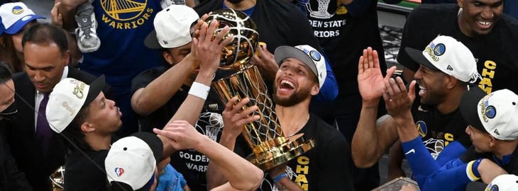 Stephen Curry guía a los Warriors a otro título NBA 