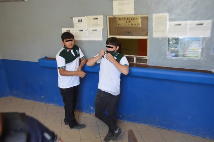 Alumnos del Conalep Monclova son detenidos por robo 