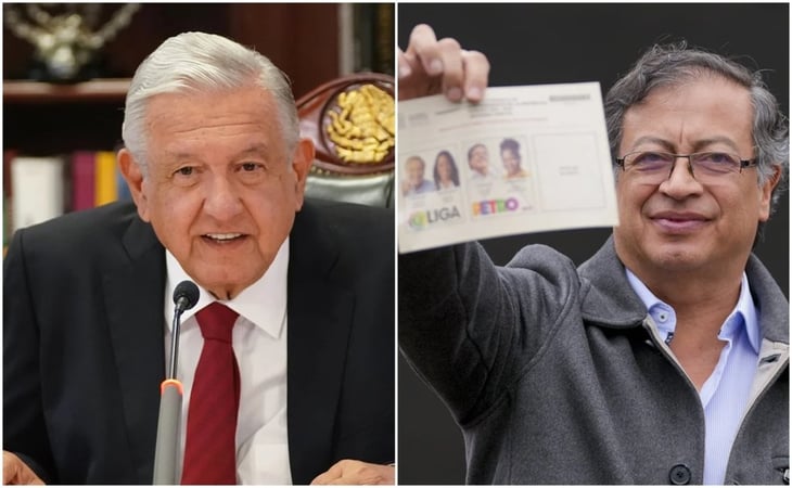 AMLO felicita a Gustavo Petro por triunfo en elecciones de Colombia