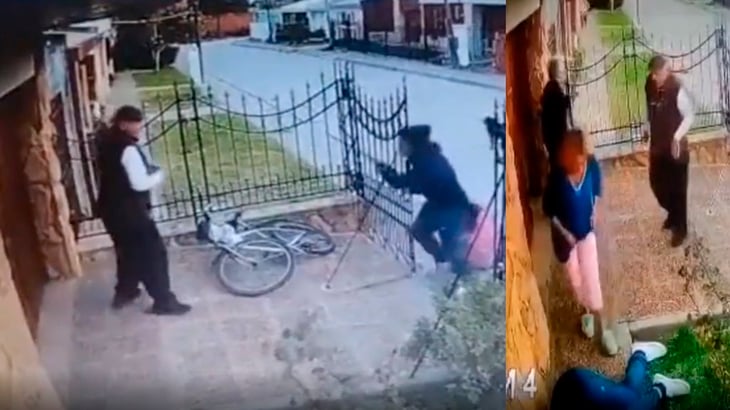 VIDEO: Abuelo asesina a su nieto a balazos en autodefensa