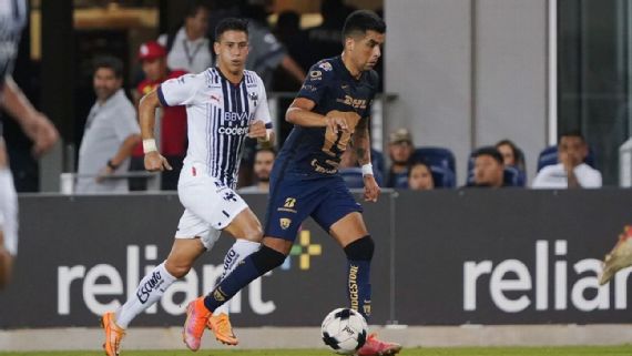 Rodrigo Aguirre se estrena con Monterrey y rompe invicto de Pumas en pretemporada