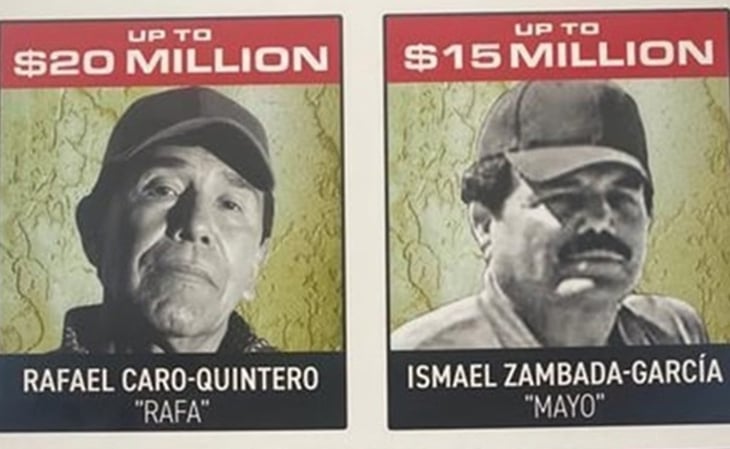 Caro Quintero y el 'Mayo' Zambada, los decanos del narco en activo buscados por la DEA