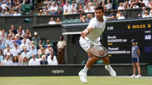 Djokovic: 24 triunfos sobre pasto y en octavos de Wimbledon 2022