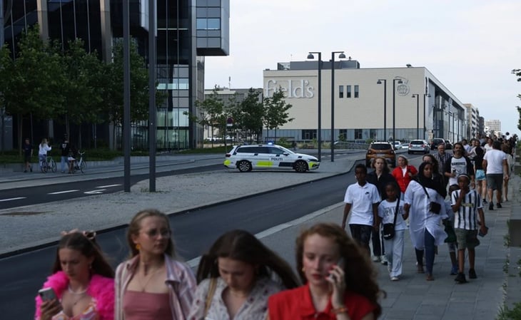Reportan tiroteo 'con varios heridos de bala' en centro comercial en Dinamarca
