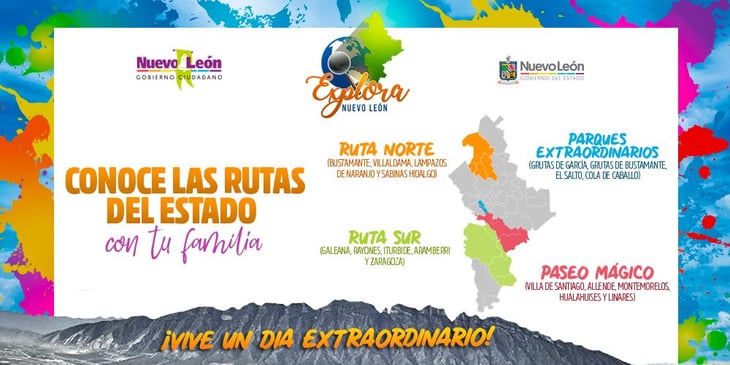 Nuevo León invita a disfrutar lo mejor del estado durante vacaciones