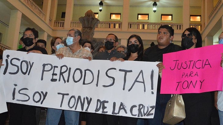 Periodistas exigen justicia por asesinato de Antonio De la Cruz