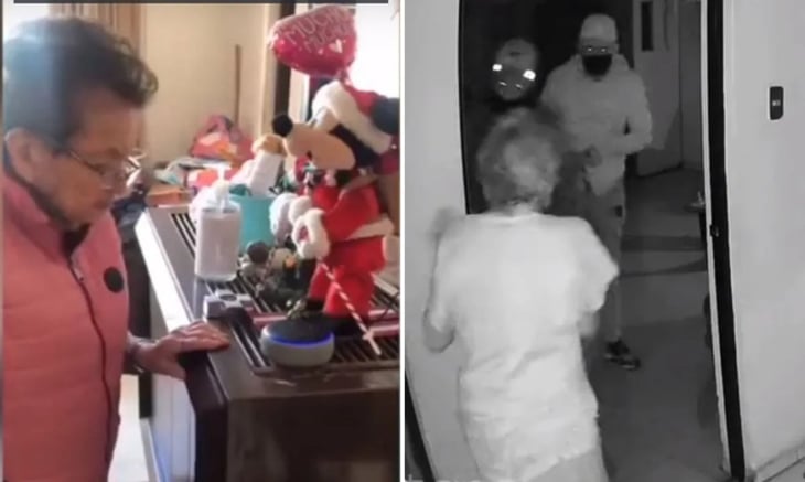 VIDEO. Asaltan y golpean a la abuelita del video viral de Twitter 