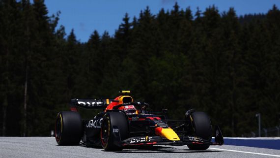 Checo Pérez finaliza cuarto en práctica 1 del Gran Premio de Austria