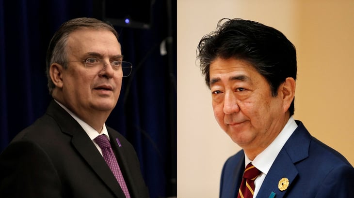 Ebrard expresa solidaridad con Japón tras el asesinato de Shinzo Abe