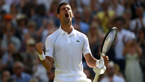 El recorrido de Djokovic hacia la final de Wimbledon