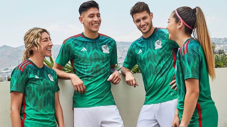 Selección Mexicana: México presentó la camiseta verde para Qatar 2022