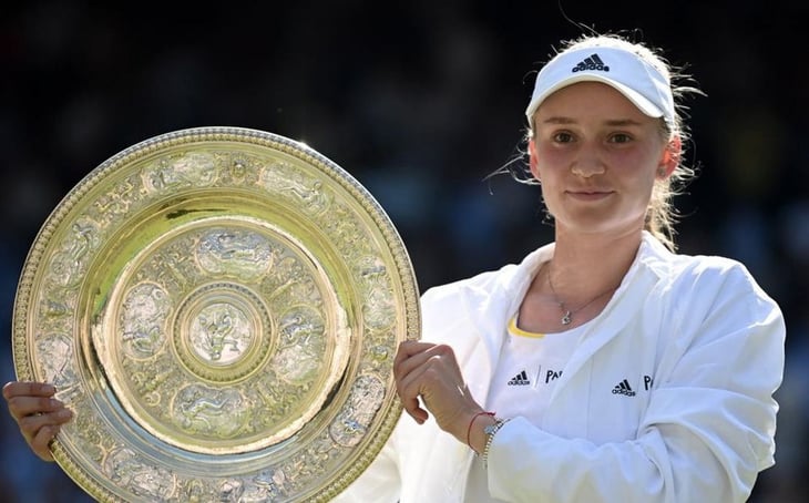 Elena Rybakina es la campeona de Wimbledon se lleva su tercer GS