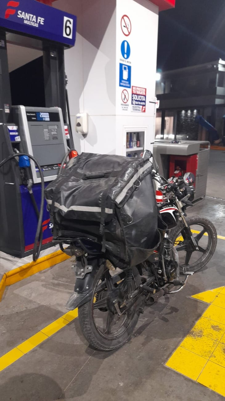 Repartidor sufre el robo de su motocicleta en PN