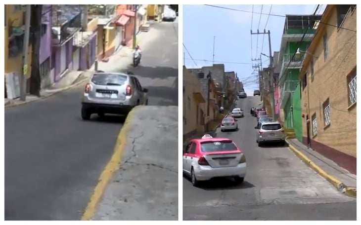 La calle 'más peligrosa' de México con múltiples accidentes
