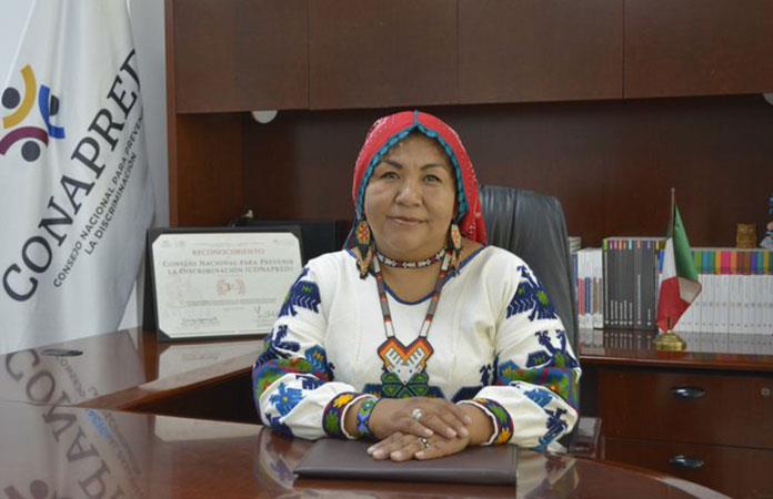 Claudia Morales, primera mujer indígena presidenta del Conapred