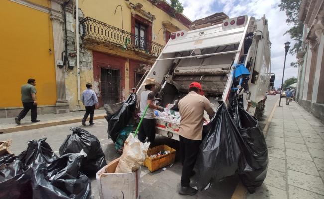 Piden en ciudad de Oaxaca no sacar basura a la calle