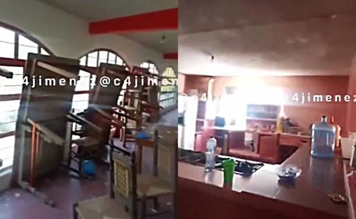 VIDEO: Así es el interior del refugio del Cártel de Sinaloa en Topilejo