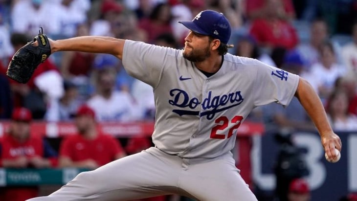 MLB: Dodgers aplastó a Angels con casi juego perfecto de Clayton Kershaw