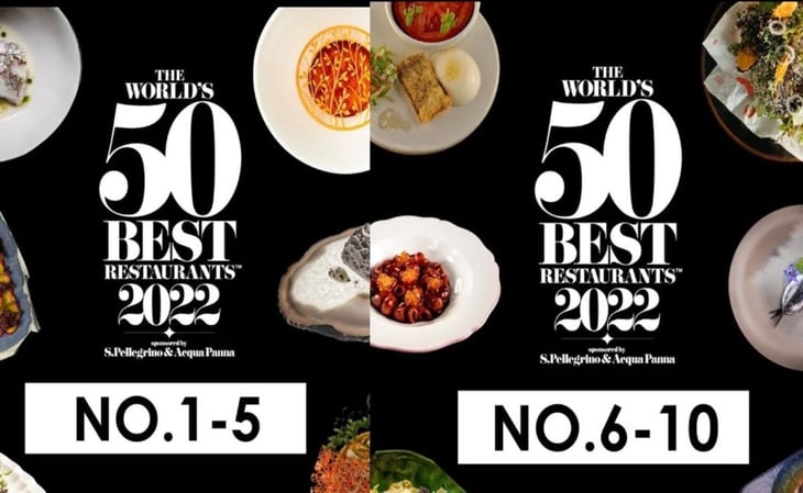 Mexicanos se colaron en el top 10 de The Worlds 50 Best 2022