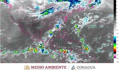 México pronostica lluvias muy fuertes en estados ubicados en el Pacífico