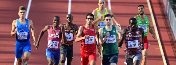 Tonatiú López se metió a la semifinal del Campeonato Mundial de Atletismo