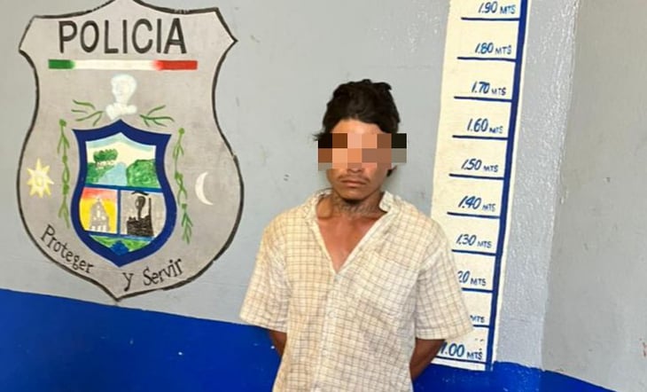 Policía Municipal arresta a ladrón en la colonia El Roble de Monclova