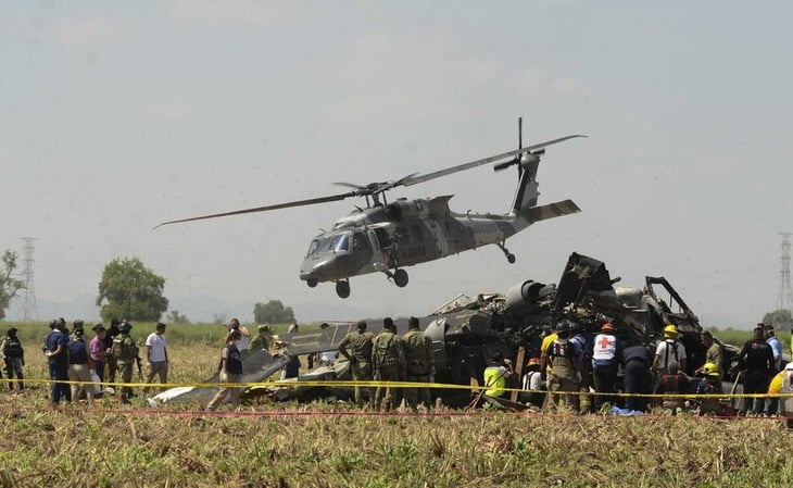 Marina pide no especular sobre caída de helicóptero en Sinaloa