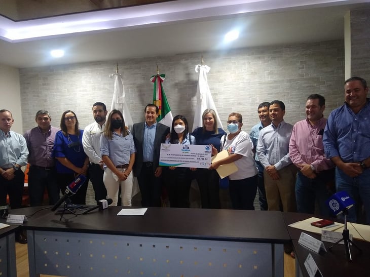 SIMAS recauda 108 de mdp por pago de recibo y entrega premios de rifa y apoyos de 'Una gota de ayuda'