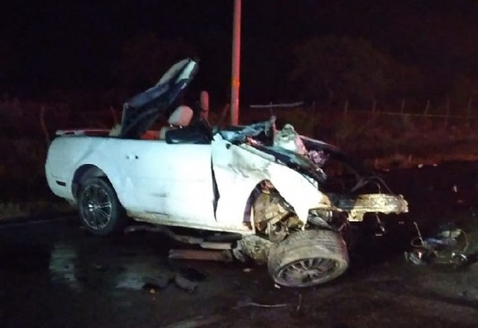 Dos muertos deja brutal encontronazo en el tramo carretero Nava-Allende